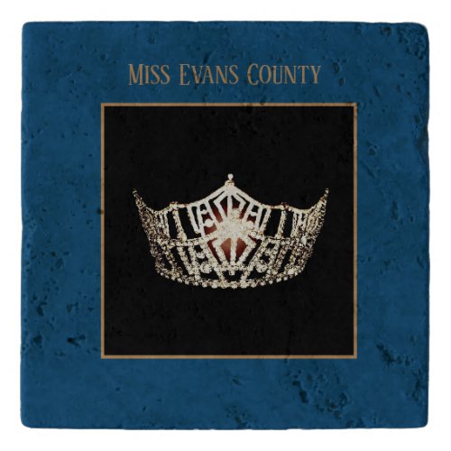 Miss America Silver Crown Pageant Trivet
