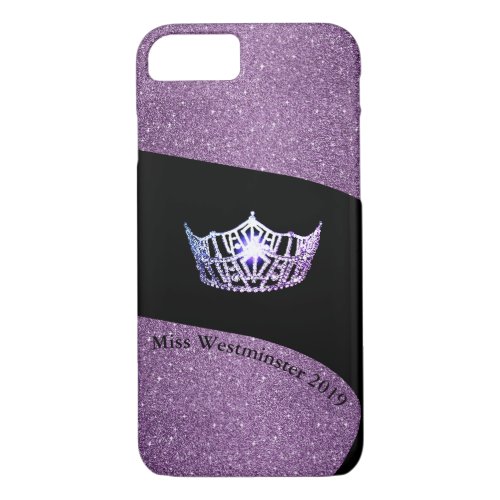 Miss America Silver Crown Phone Cases_Custom iPhone 87 Case