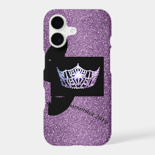 Miss America Silver Crown Phone Cases-Custom iPhone 17 Case