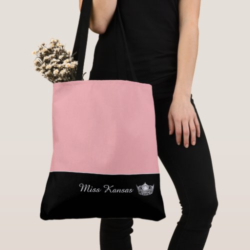 Miss America Silver Crown Tote Bag_Large