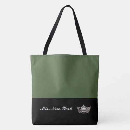 Miss America Silver Crown Tote Bag_Large Cactus