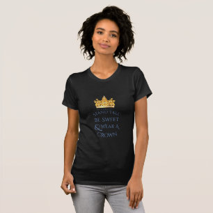 Miss America Stand Tall Pineapple Ringer Top