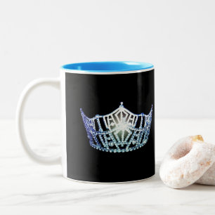 Miss America style Bby Blue Crown  Mug