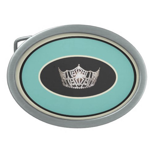 Miss America style Belt Buckle