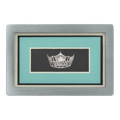 Miss America style Belt Buckle