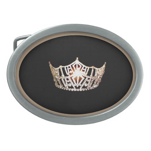 Miss America style Belt Buckle