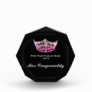 Miss America style Crown Acrylic Award