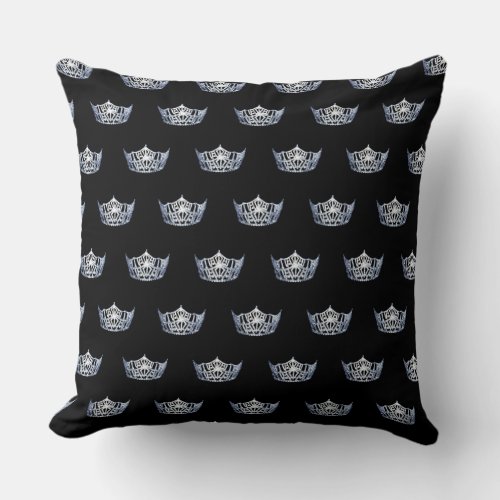 Miss America Style Crown Pillow