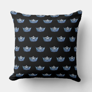 Miss America Style Crown Pillow