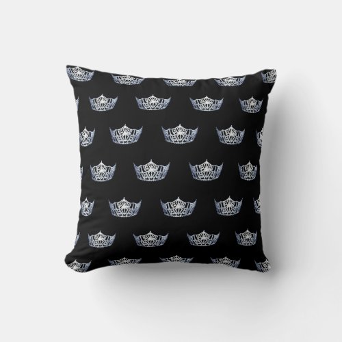 Miss America Style Crown Pillow