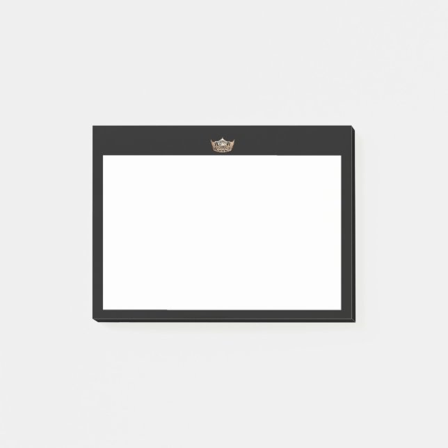 Miss America style Crown Post-it-Notes Post-it Notes (Front)
