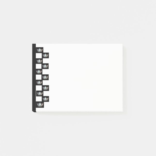 Miss America style Crown Post-it-Notes Post-it Notes (Front)