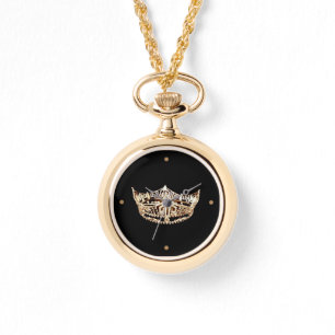 Miss America style Crown Wrap Around Watch