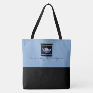 Miss America style Custom Color Crown Tote Bag