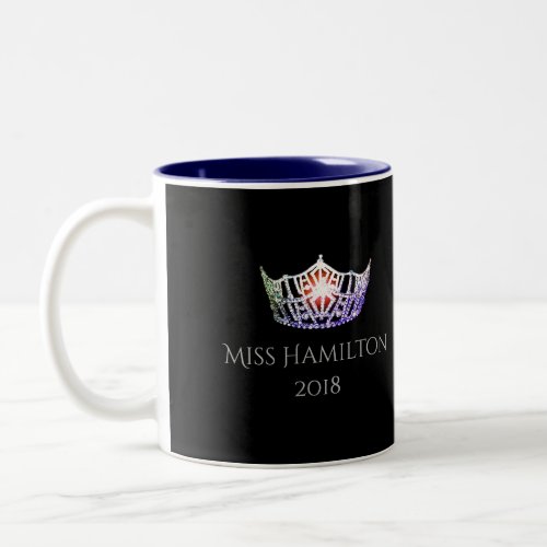Miss America style Custom Name Multi Crown  Mug