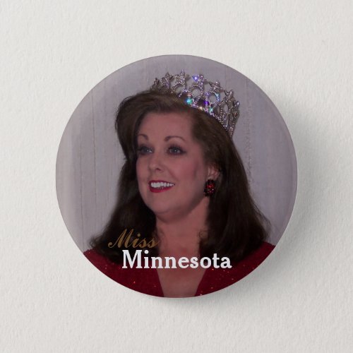 Miss America Style Custom Pageant Buttons