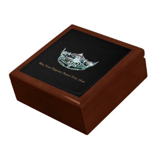 Miss America style Large Custom Crown Trinket Box