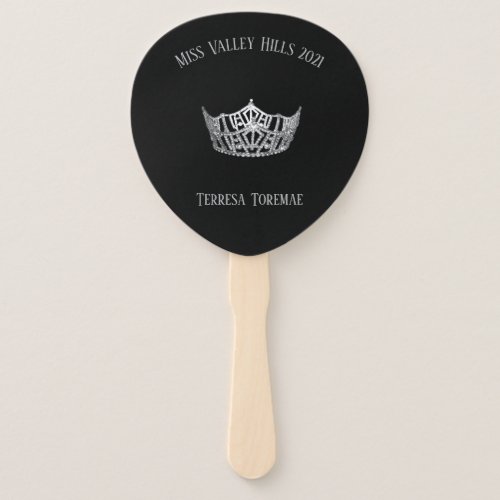 Miss America Style Paddle Fan