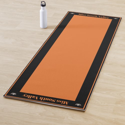 Miss America style Pageant Crown Custom Yoga Mat