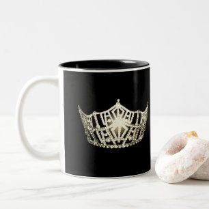 Miss America style Pageant Crown Mug