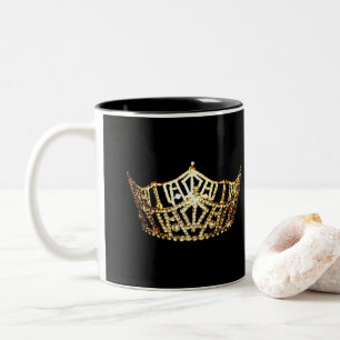 Miss America style Pageant Crown Mug