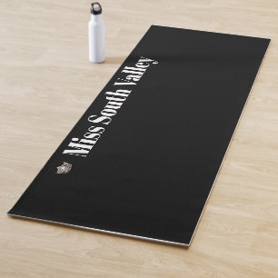 Miss America style Pageant Crown Yoga Mat