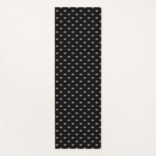 Miss America style Pageant Crown Yoga Mat