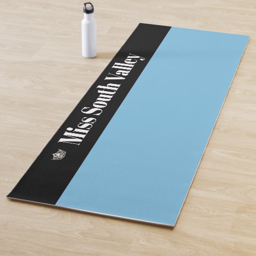 Miss America style Pageant Crown Yoga Mat