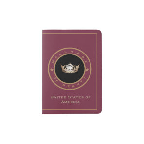 Miss America style Pageant Custom Passport Holder