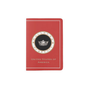 Miss America style Pageant Custom Passport Holder