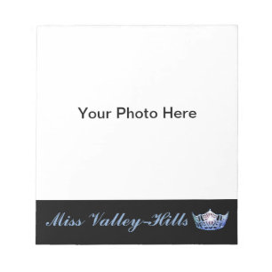 Miss America style Pageant Photo Autograph Pad
