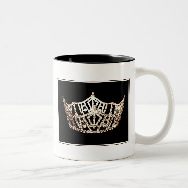 Miss America style Platinum Crown Mug (Right)