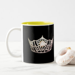 Miss America style Silver Crown  Mug