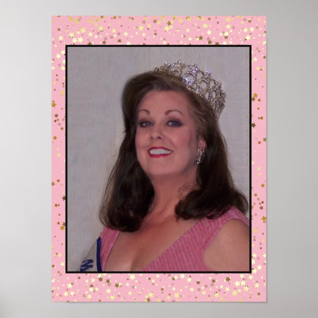 Miss America USA Create Your Portrait Poster (Front)
