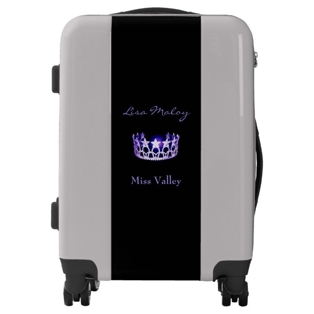 Miss America USA Custom Crown UGO Luggage (Front)
