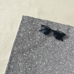 Miss America USA Pageant Glam Glitter Beach Towel