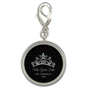 Miss America USA Rodeo Silver Crown SP Charm-Name Charm