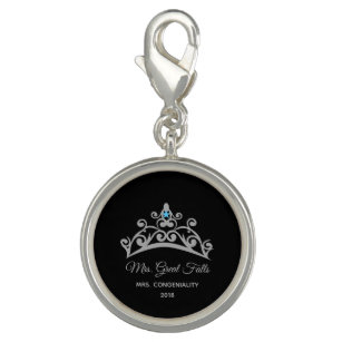 Miss  America USA Rodeo Silver Crown SP Charm-Name Charm