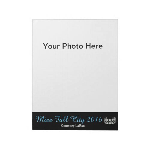 Miss America USA style Pageant Photo Autograph Pad