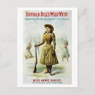 Miss Annie Oakley Postcard