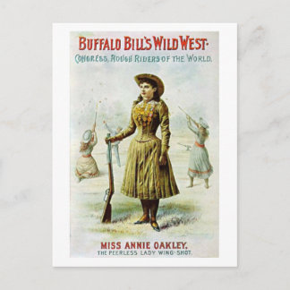 Miss Annie Oakley Postcard