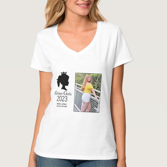 Miss April 2023 T-Shirt (Front)