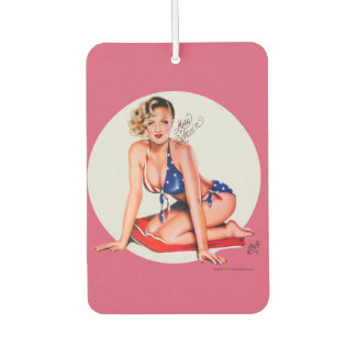 Miss Behavin' by Elizabeth Austin Air Freshener