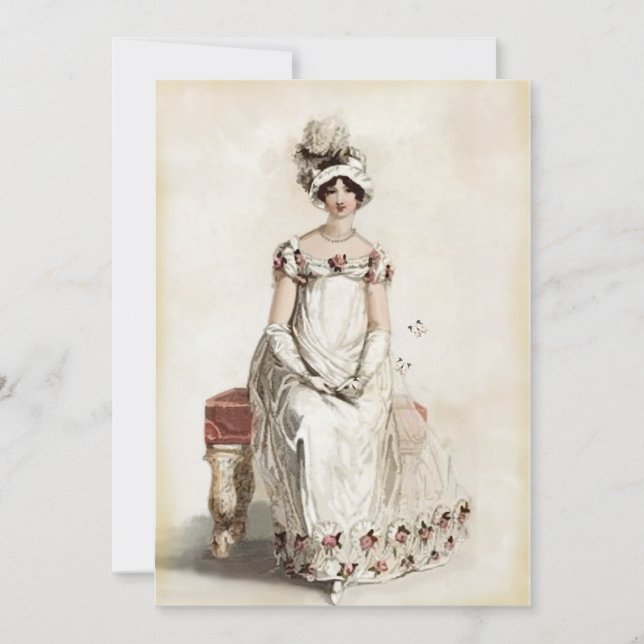 “Miss Bennet” Invitation (Front)