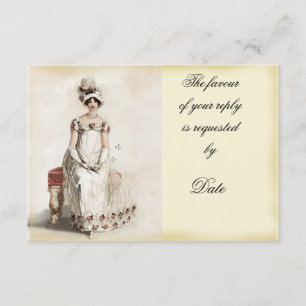 “Miss Bennet” RSVP Card