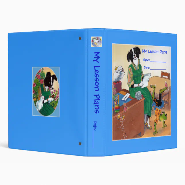 Miss Bindergarten Lesson Plan Binder | Zazzle