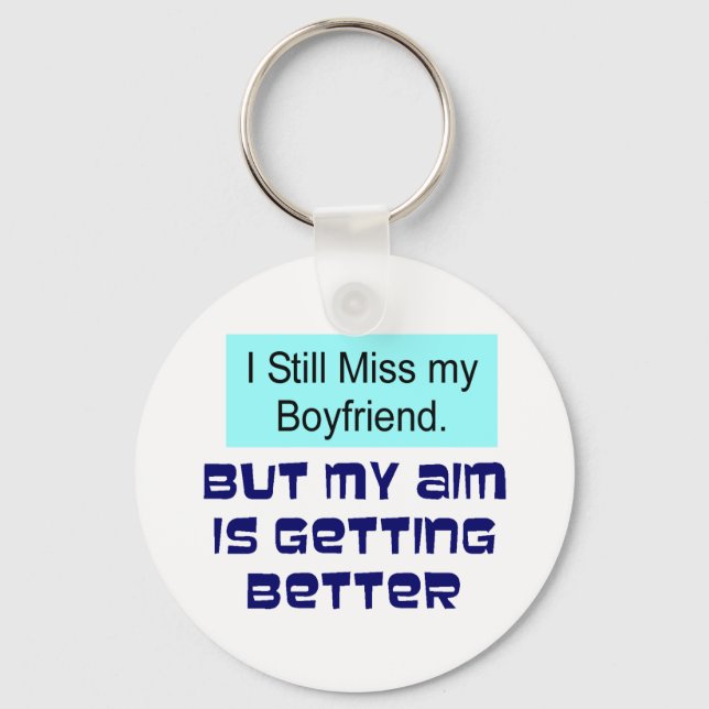 Miss Boyfriend Keychain (Front)
