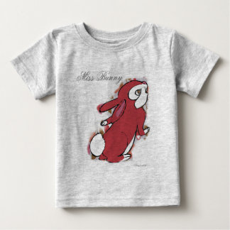 Miss Bunny  baby romper, baby kids t-shirt