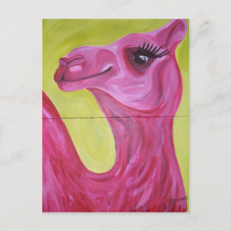 Miss Camel Postcard