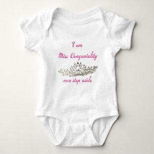 Miss Congeniality Baby Bodysuit